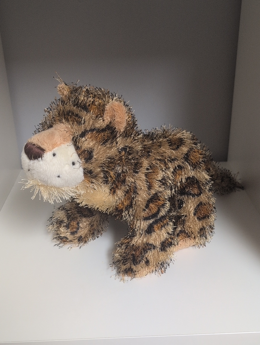 🩵3/$20🩵 Webkinz Leopard No Whiskers No Code Vintage Y2K Collectible Ganz